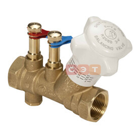 Клапан балансировочный статичный (ВР-ВР, с зондами и сливом)  1"